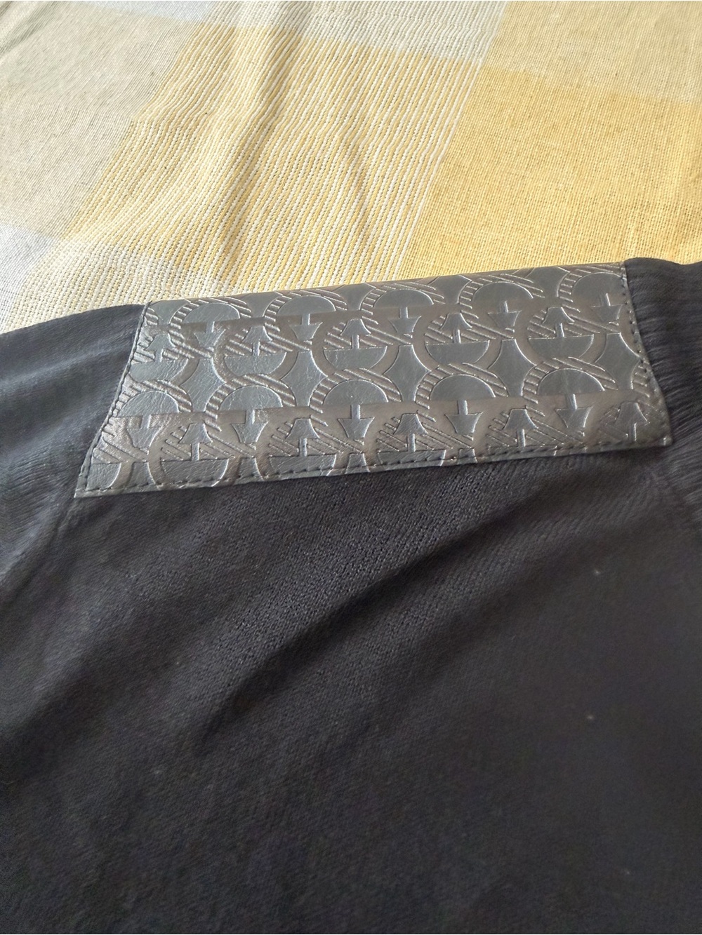Salvatore Ferragamo Black Men's Zip-Up Sweater - Picture 9 of 16